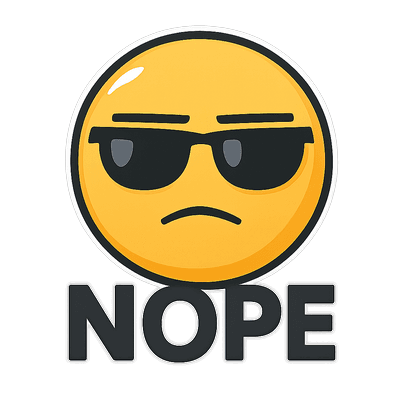 Nope Face